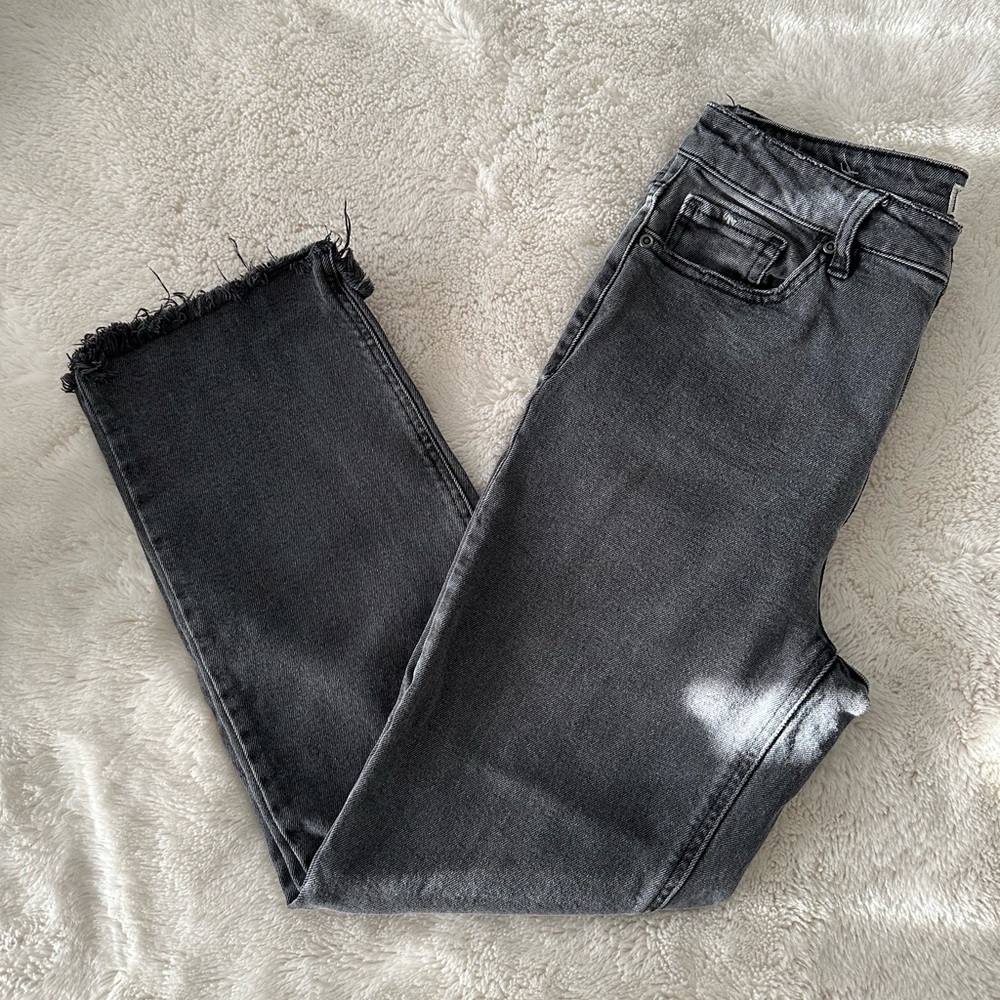 Harper Gray Mom Jeans